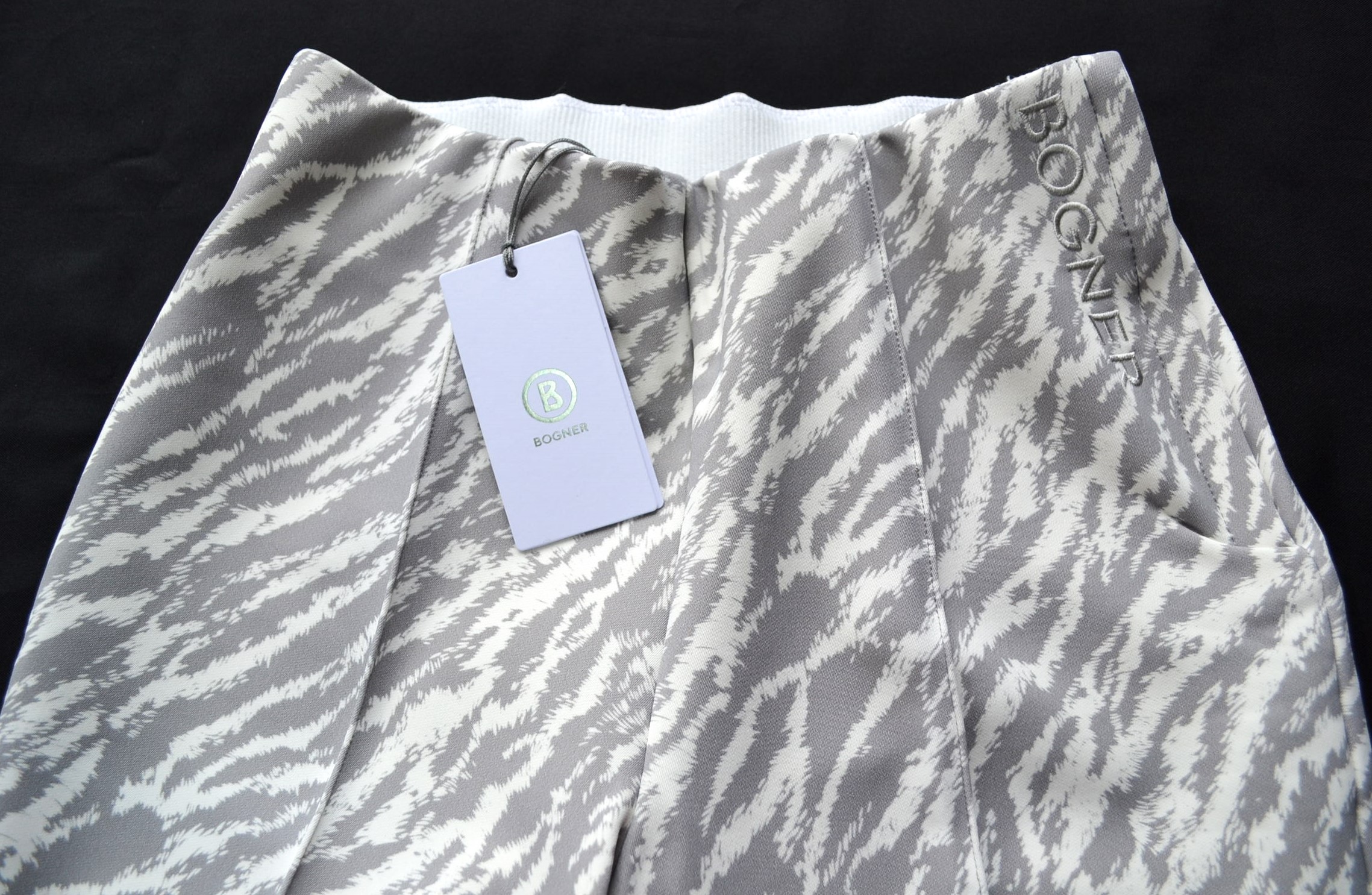 BOGNER ELAINE DAMEN FUNKTIONS STEGHOSE GRAU OFFWHITE MUSTER Gr 34 36 38 40 XS S M L NEU – Bild 4