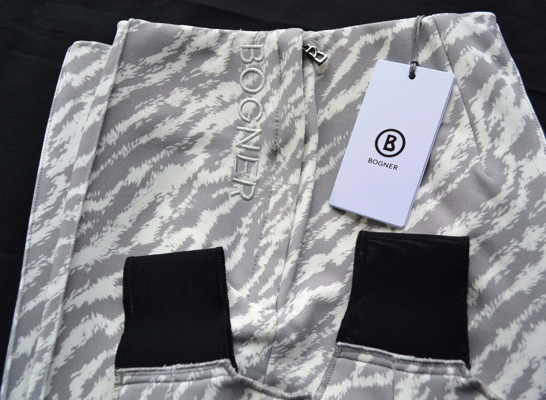 BOGNER ELAINE DAMEN FUNKTIONS STEGHOSE GRAU OFFWHITE MUSTER Gr 34 36 38 40 XS S M L NEU – Bild 9